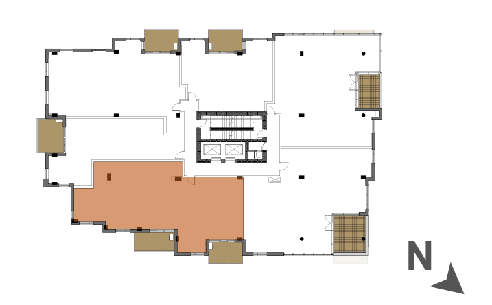 Map of the unit location on its floor