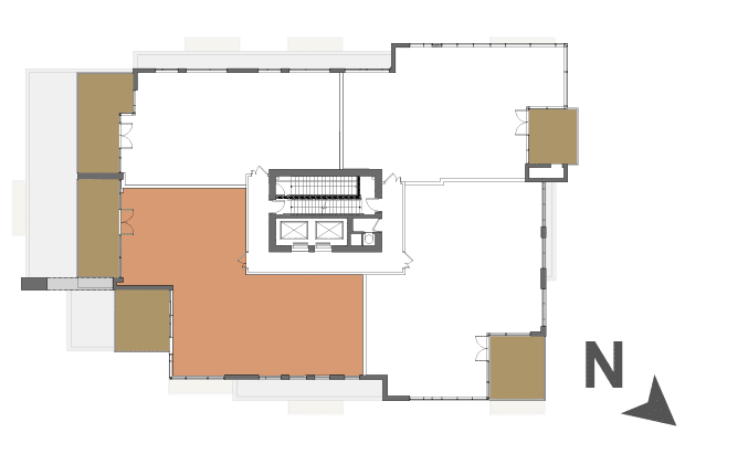 Map of the unit location on its floor